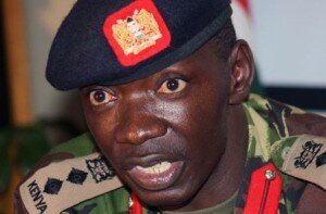 Colonel Cyrus Oguna of the Department of Defence
