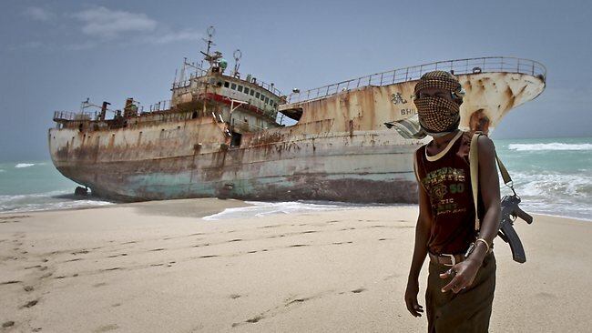 Somali Pirate in Hobyo