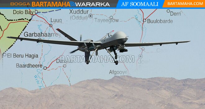 Drone attack Somali