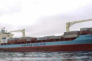 The Maersk Alabama was attacked around 0500 GMT