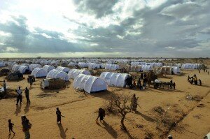 The Dadaab refugee camp in Kenya near the Somali border, where an experiment in online education with two students using a Coursera program met with technological challenges, as well as cultural and linguistic ones. Credit Tony Karumba/Agence France-Presse — Getty Images