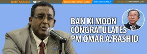BAN KI MOON SOMALIA PM